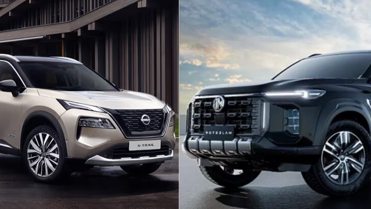 Nissan X trail Vs Mg Majestor Specs Features Design Comparison