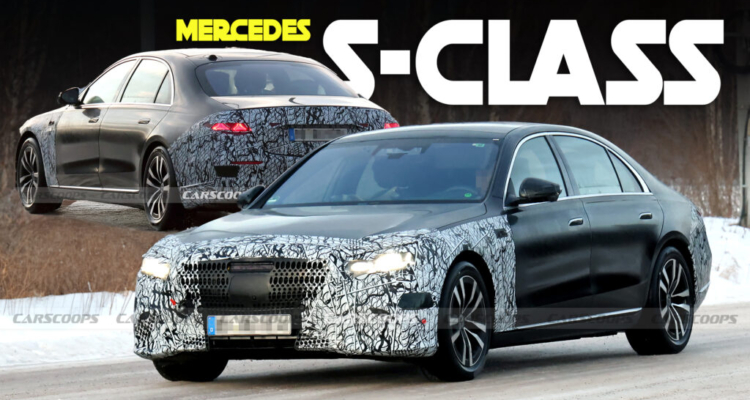 2026 Mercedes S-Class Caught With Supersized Grille And Starry Lighting