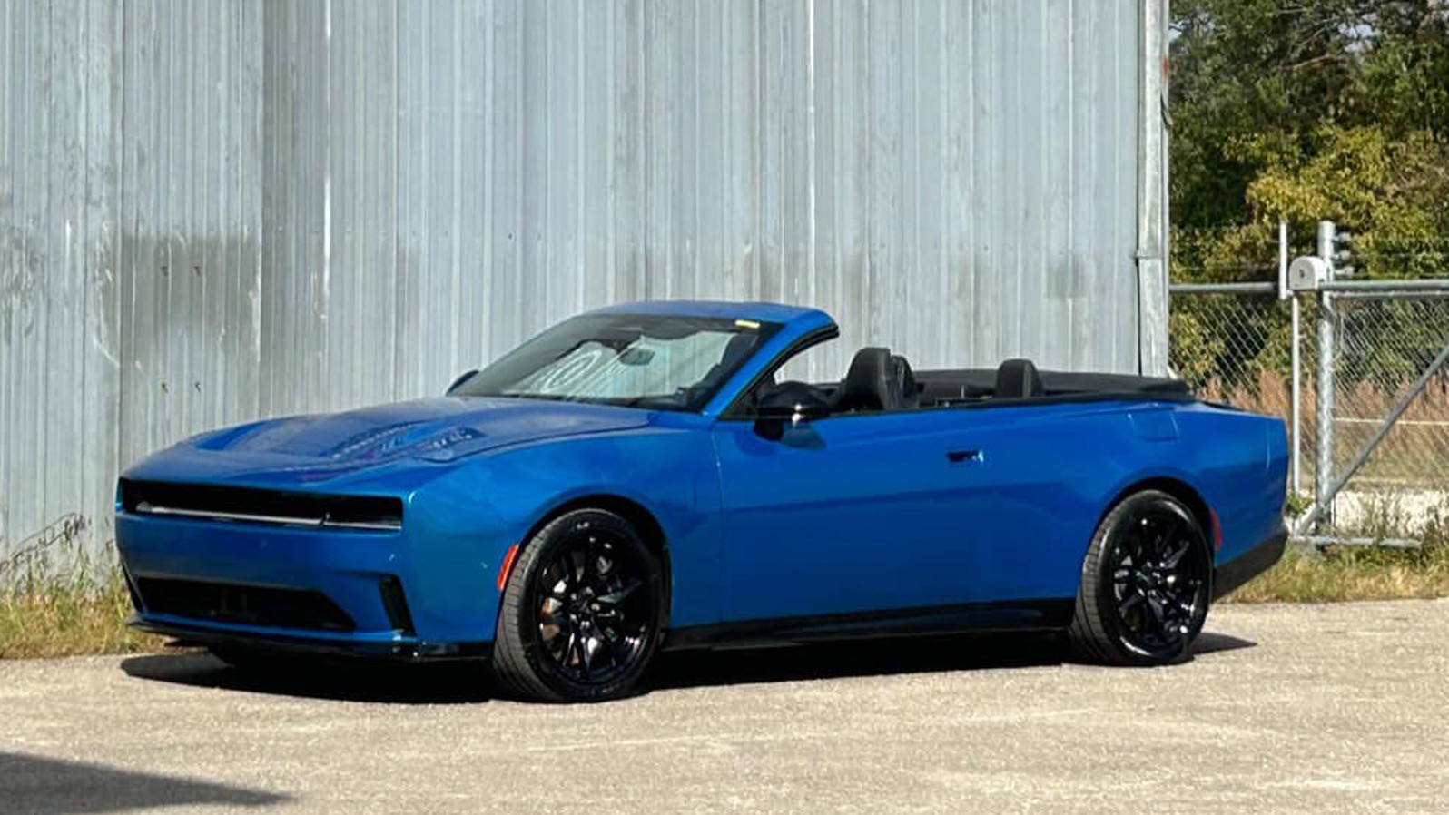 Dodge Charger Daytona convertible coming soon via aftermarket