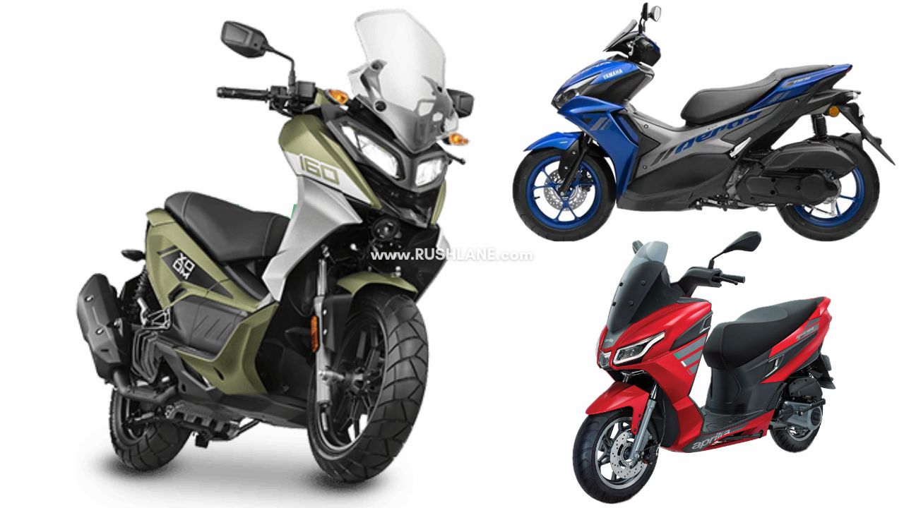 Hero Xoom 160 ADV Scooter Vs Rivals