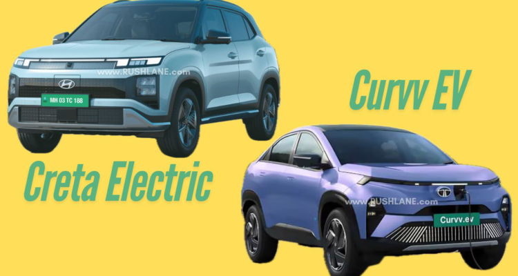 Hyundai Creta Electric and Tata Curvv EV