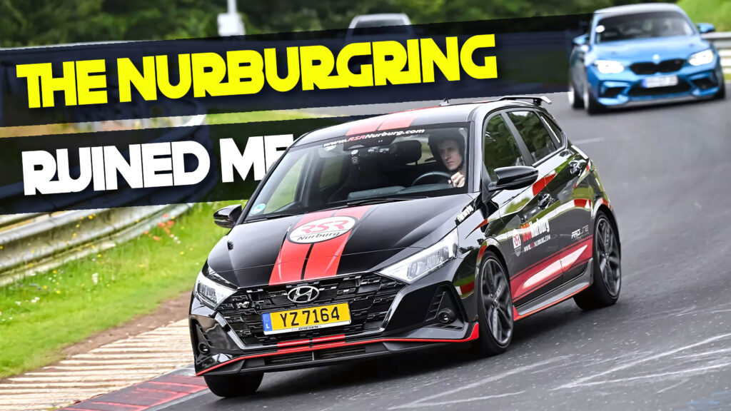 I flew to Germany to conquer the Nürburgring; it conquered