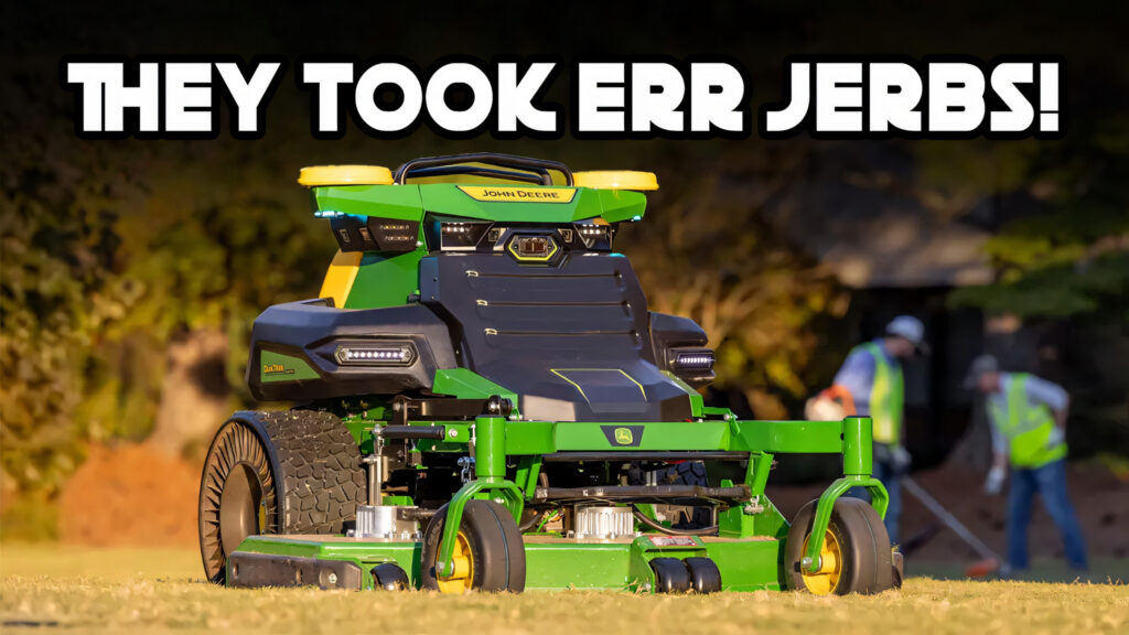  John Deere's response to labor crisis? Robotic lawnmowers will quietly take over your job