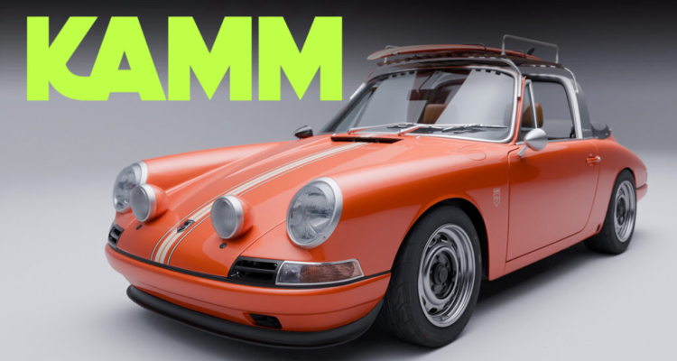 Kamm's $407,000 Porsche 912c Targa weighs less than a Smart