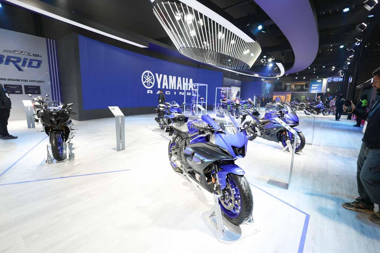 New Yamaha Bikes Showcased at Auto Expo 2025