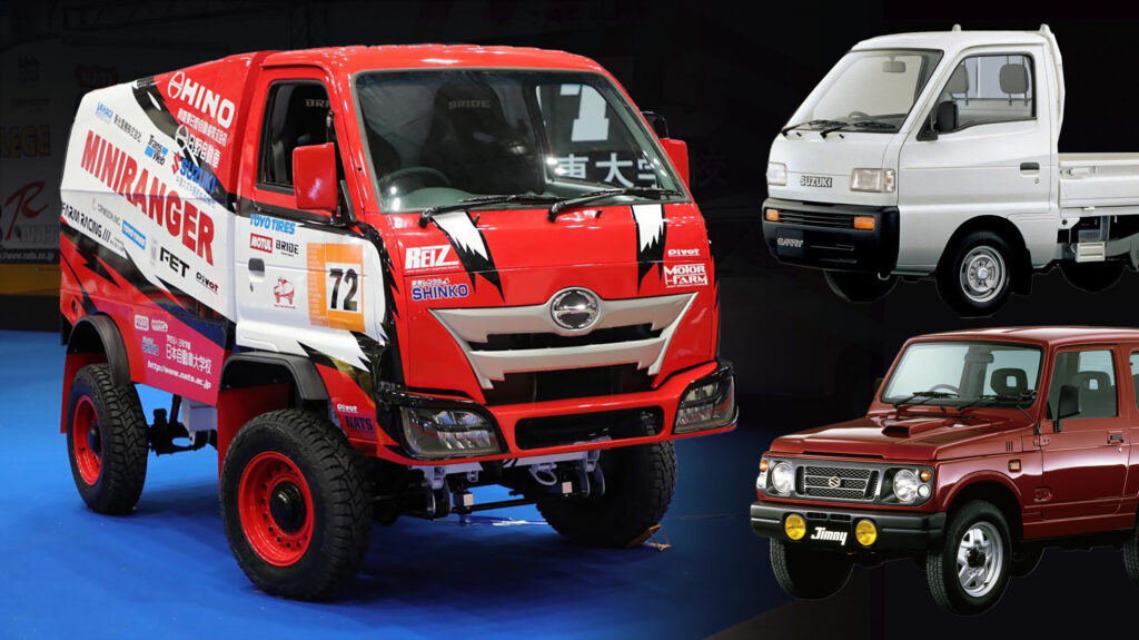  Tiny Dakar Kei truck built around Suzuki Jimny is adorable