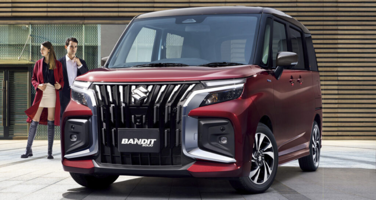 Suzuki Solio Bandit is a small Japanese minivan with a Brave