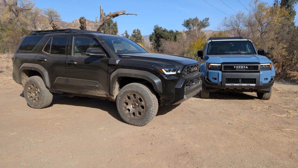  2025 TOYOTA 4Runner vs. Land Cruiser: We drove both. This is their comparison way