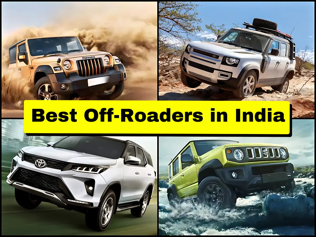 Best Off-Roader SUVs in India