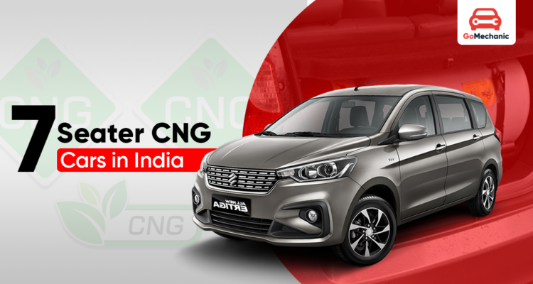 Indian 7 -seater CNG car