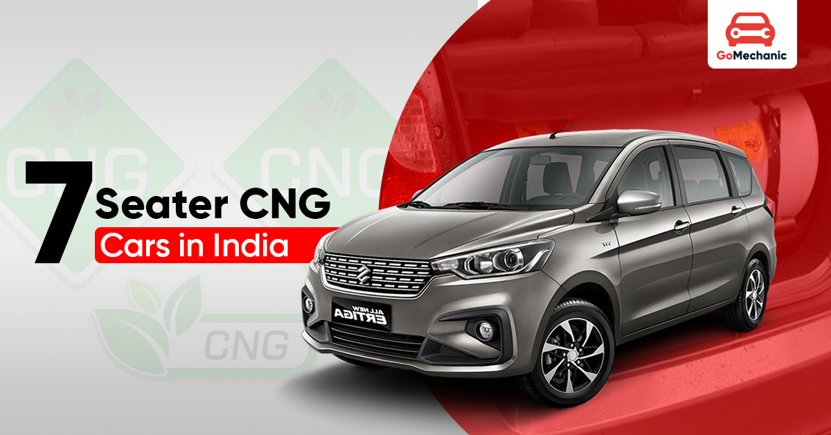 Indian 7 -seater CNG car