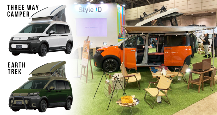 Honda Freed Camper Conversion Can Be Customized For Any Age And Gender