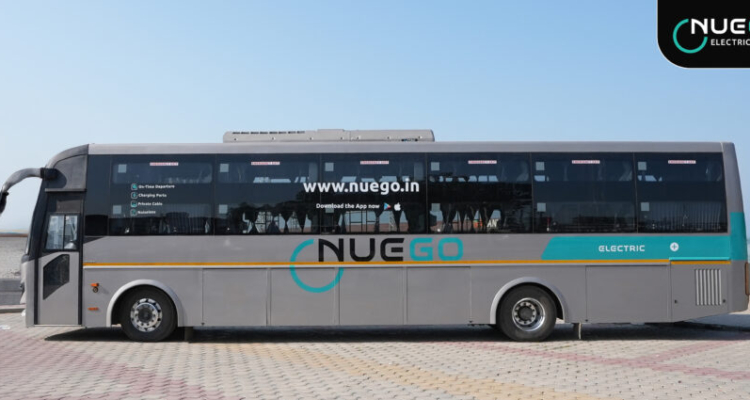 Nuego unveiled India's first electric AC sleeper bus