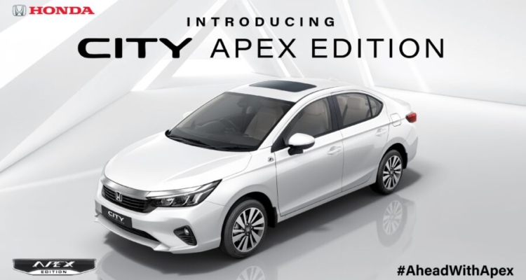 Apex Edition, Honda City, launched-only unit