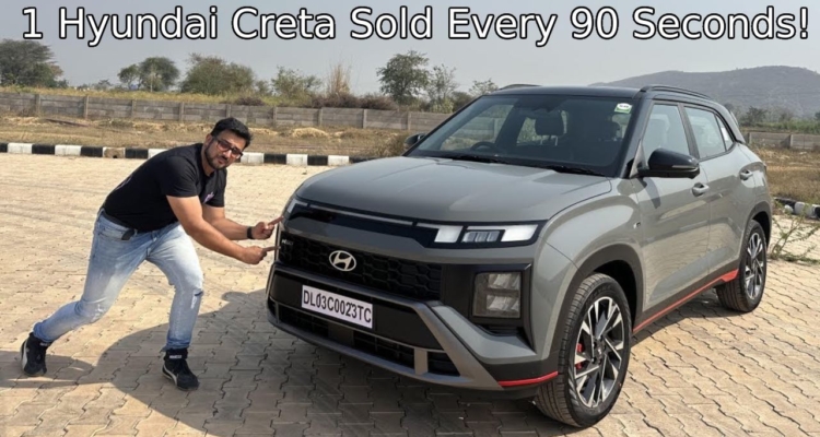 Hyundai Creta January 2025 Sales Record