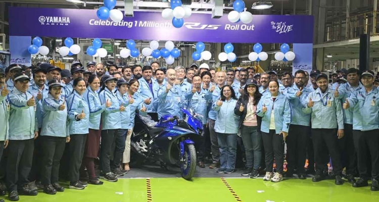 Yamaha R15 1 Million Sales Milestone