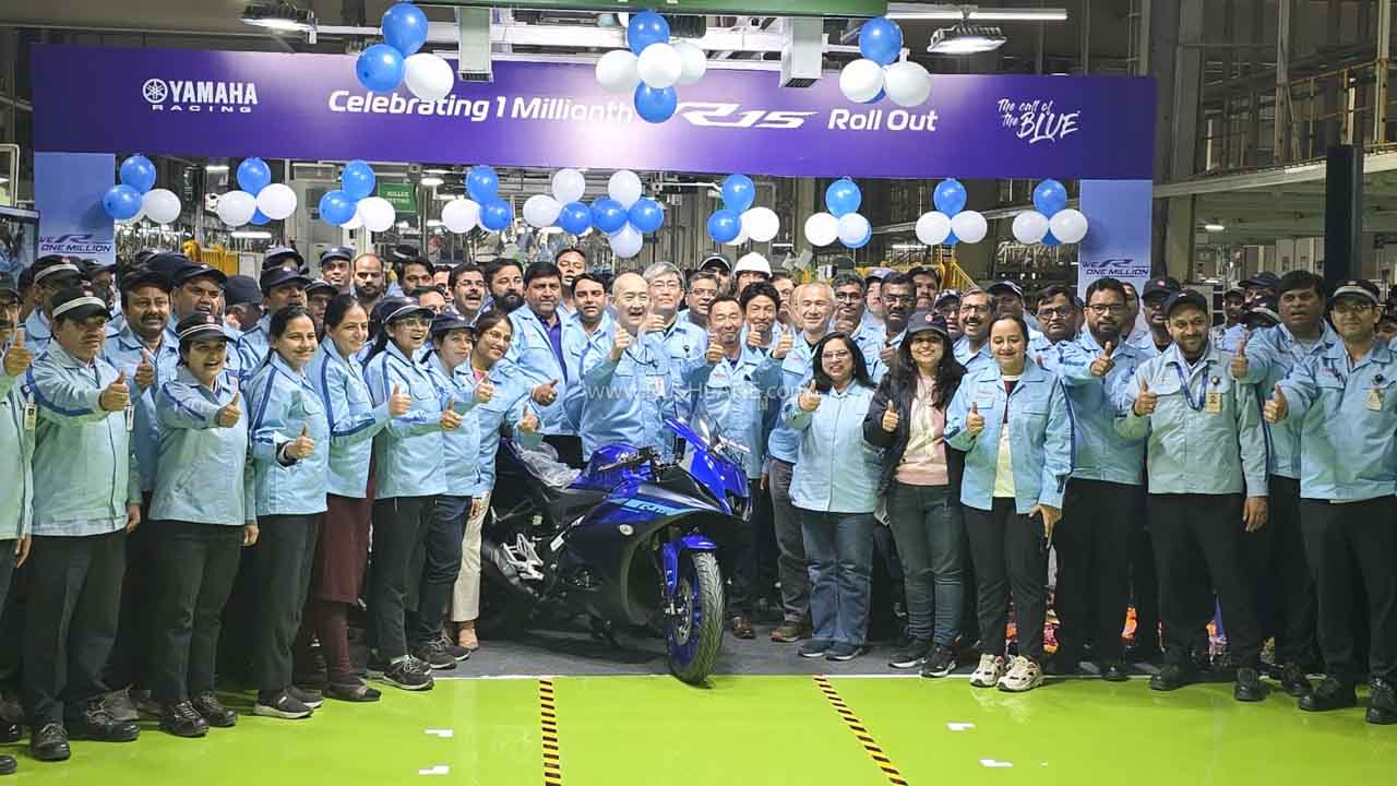 Yamaha R15 1 Million Sales Milestone